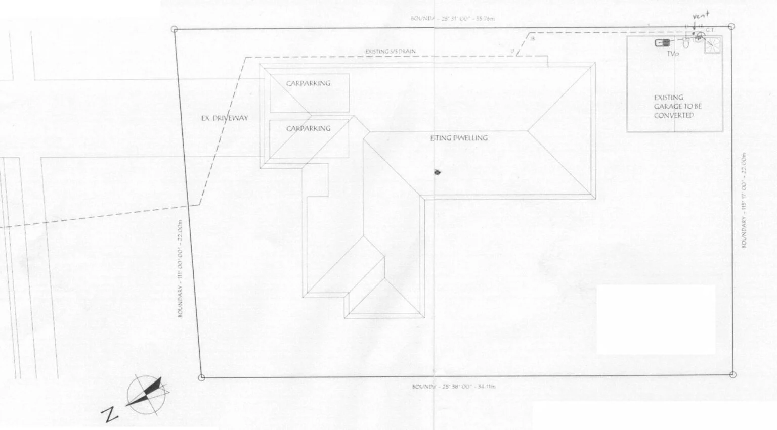 Example property-file plan sheet